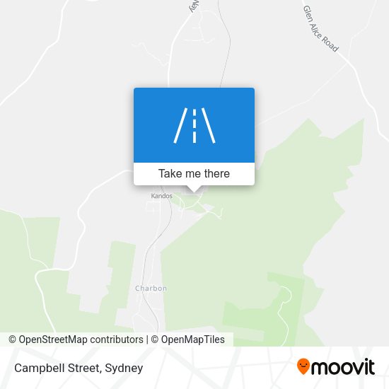 Campbell Street map