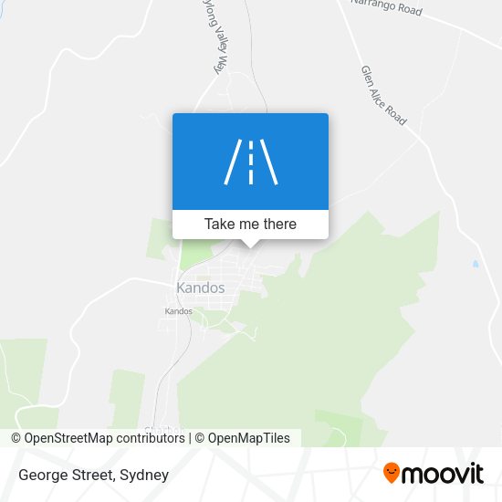 George Street map