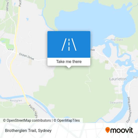 Brotherglen Trail map