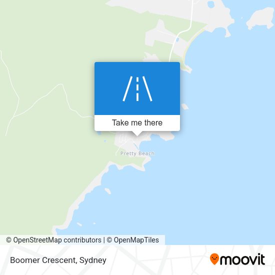 Boomer Crescent map