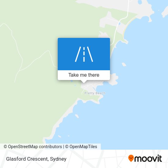Glasford Crescent map