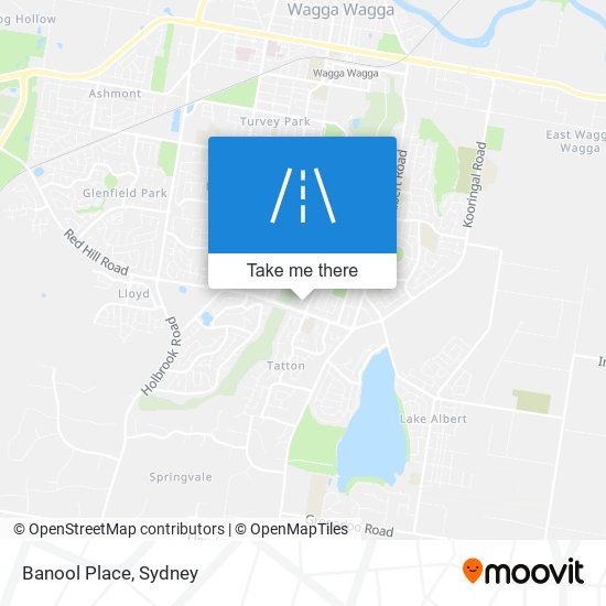 Banool Place map