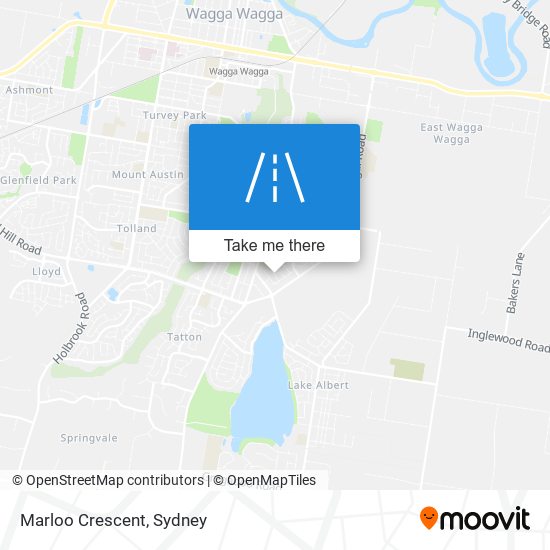 Marloo Crescent map