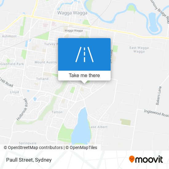 Paull Street map