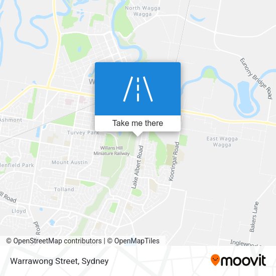 Warrawong Street map