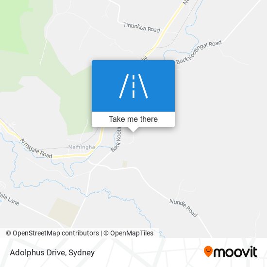 Adolphus Drive map