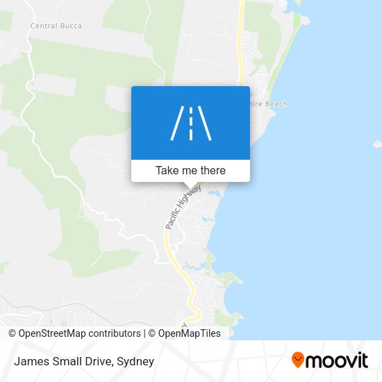 James Small Drive map