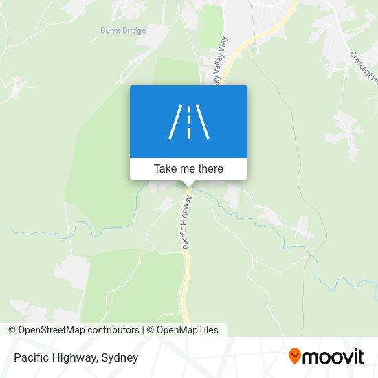 Pacific Highway map