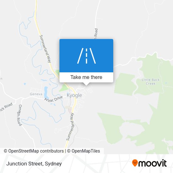 Junction Street map