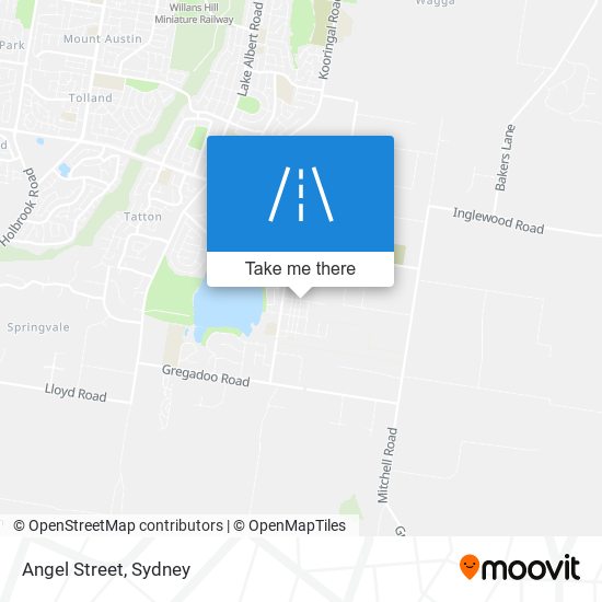 Angel Street map