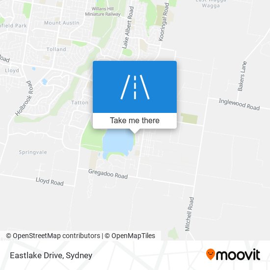 Eastlake Drive map