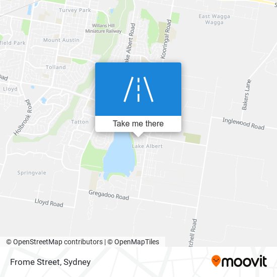 Frome Street map