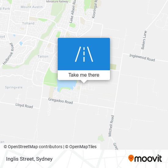 Inglis Street map