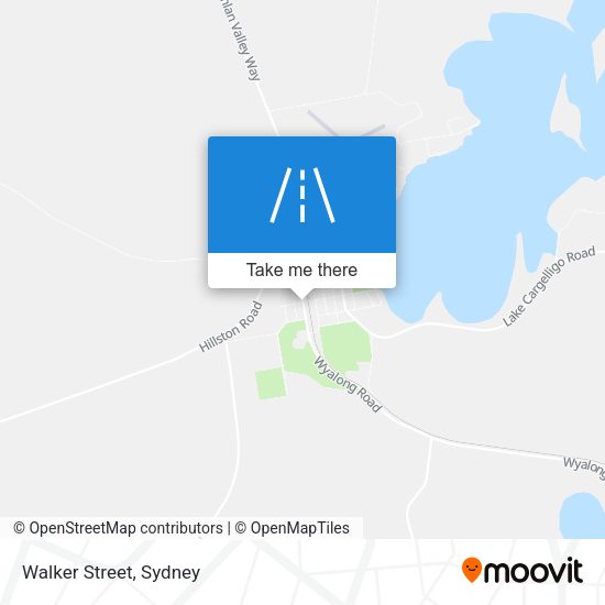 Walker Street map