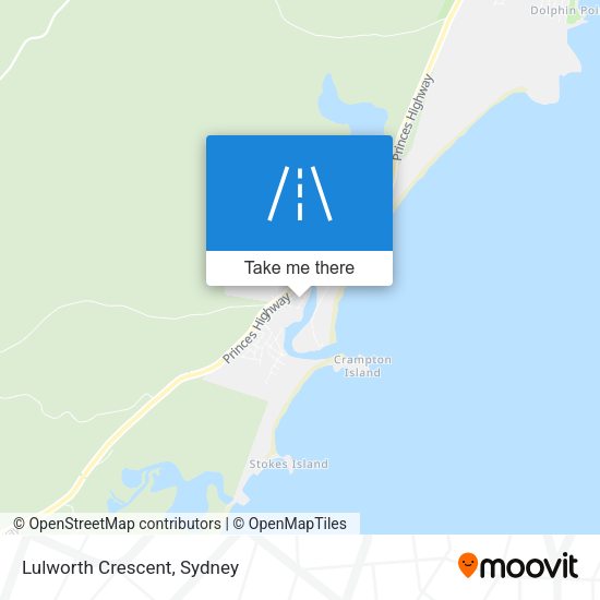 Lulworth Crescent map