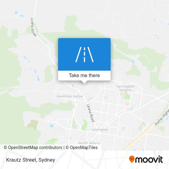 Krautz Street map