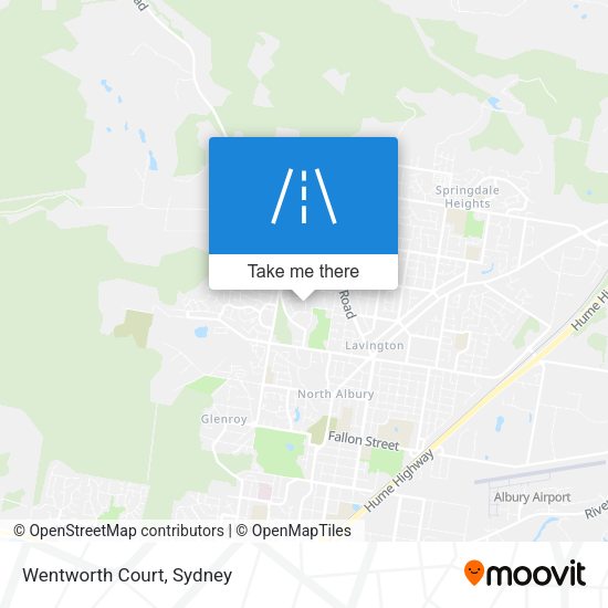 Wentworth Court map