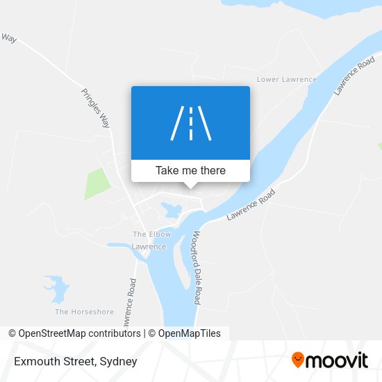 Exmouth Street map