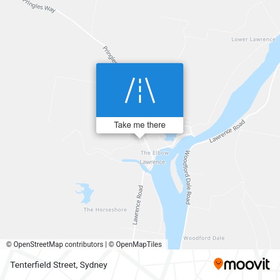 Tenterfield Street map