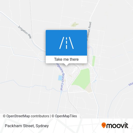 Packham Street map