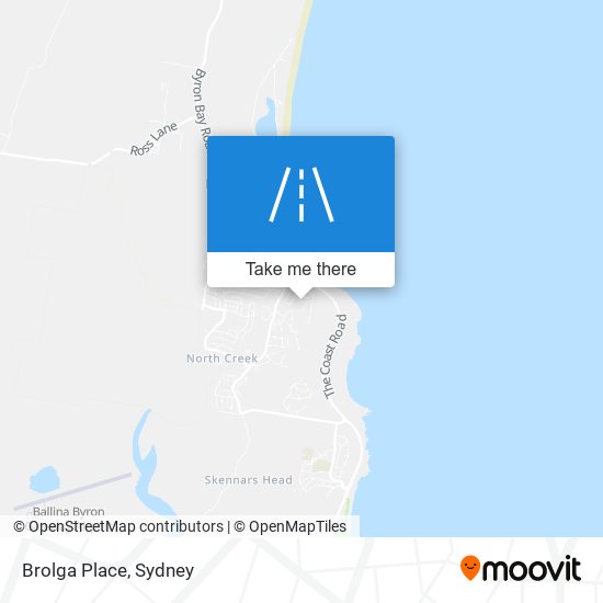 Brolga Place map