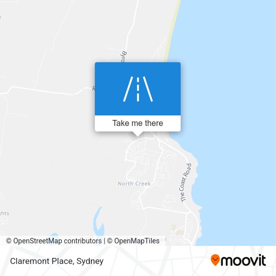 Claremont Place map