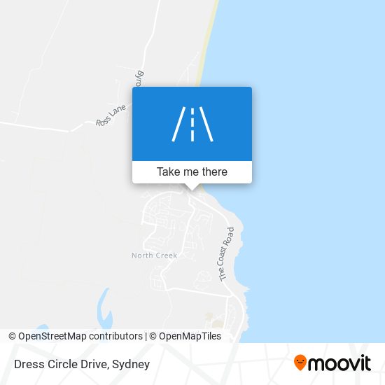 Mapa Dress Circle Drive
