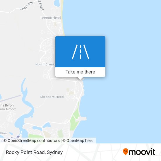 Rocky Point Road map