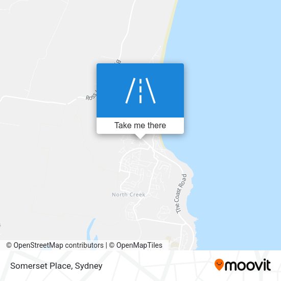 Somerset Place map