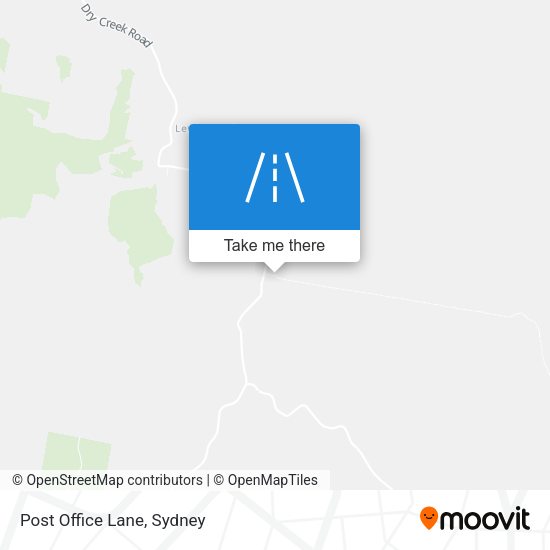 Post Office Lane map