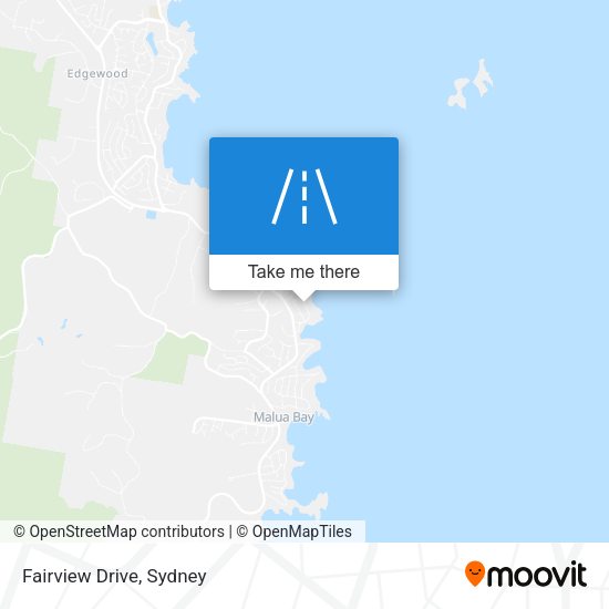 Fairview Drive map