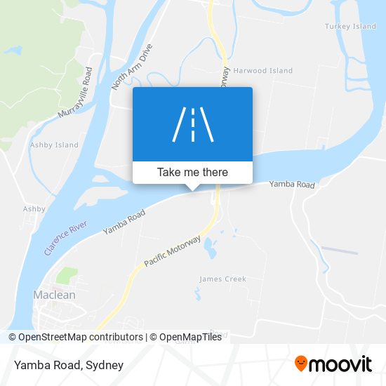 Yamba Road map