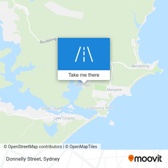 Donnelly Street map