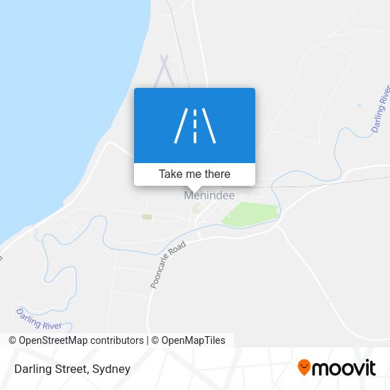 Darling Street map