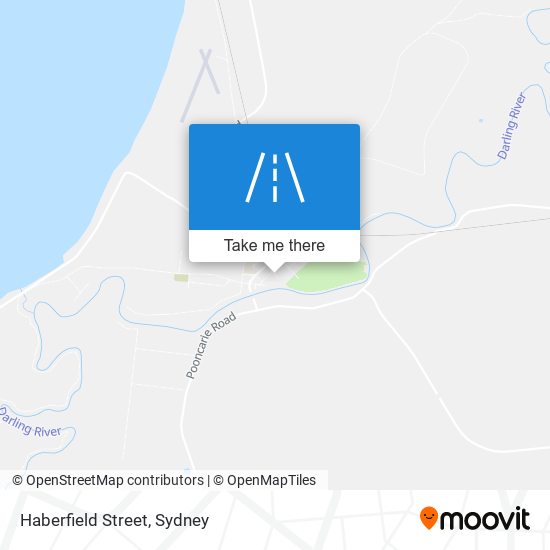 Haberfield Street map