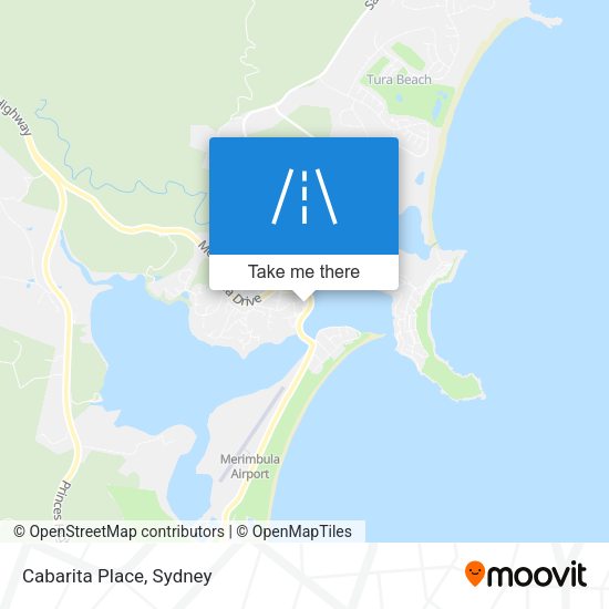 Cabarita Place map