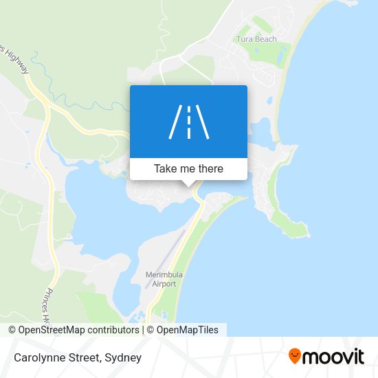 Carolynne Street map