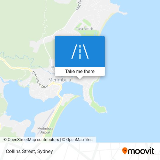 Collins Street map