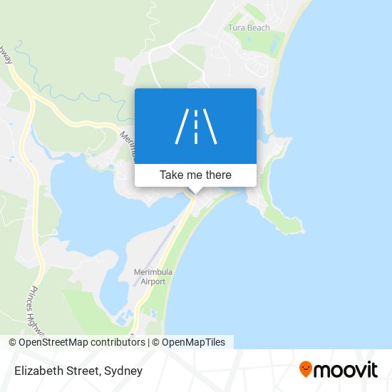 Elizabeth Street map