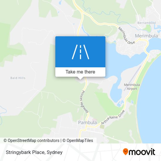 Stringybark Place map