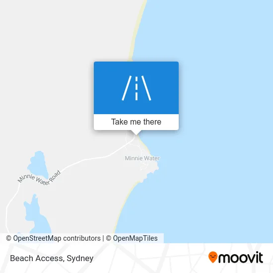 Mapa Beach Access
