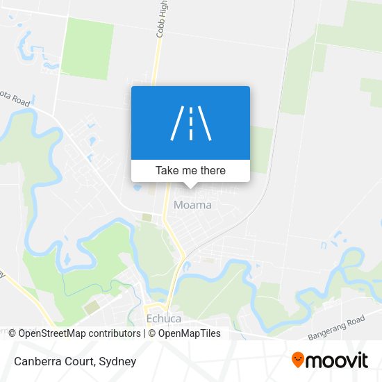 Canberra Court map