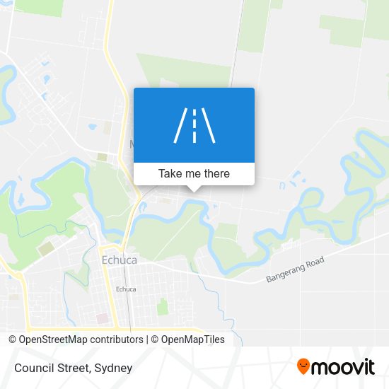 Council Street map