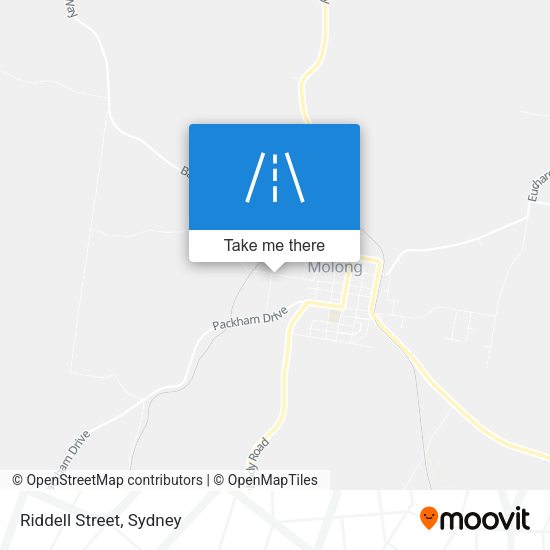 Riddell Street map