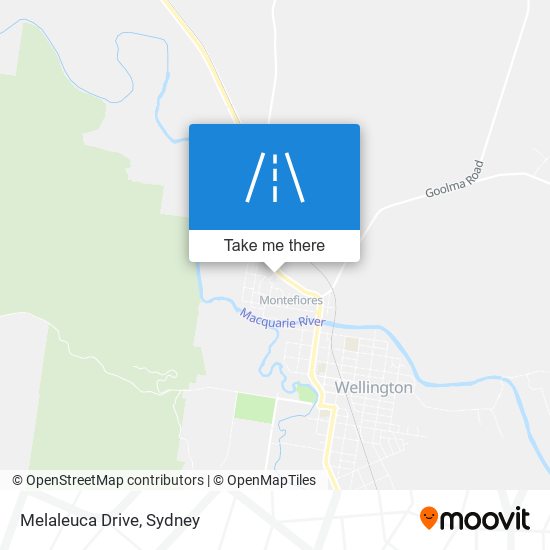 Mapa Melaleuca Drive