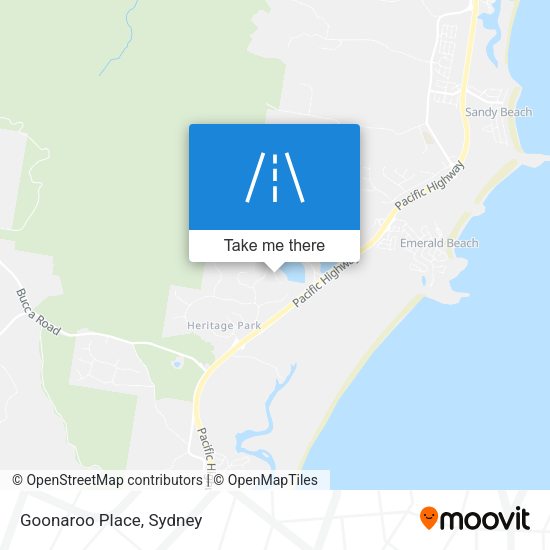 Goonaroo Place map