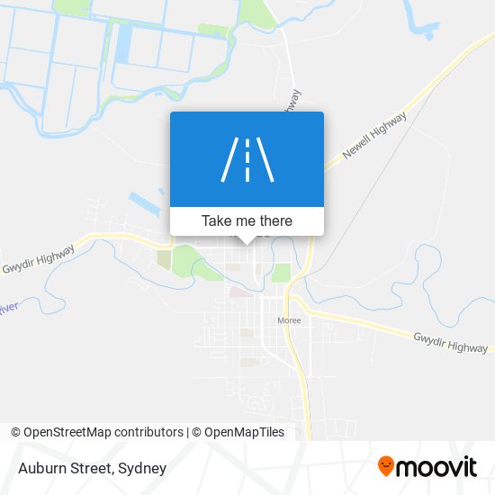 Auburn Street map