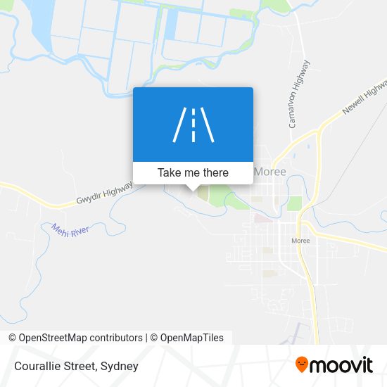 Courallie Street map