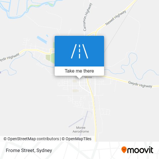 Frome Street map