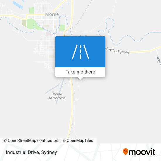 Industrial Drive map